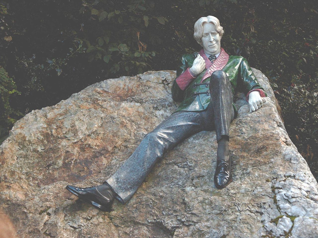 Άγαλμα του Ουάιλντ στο Δουβλίνο