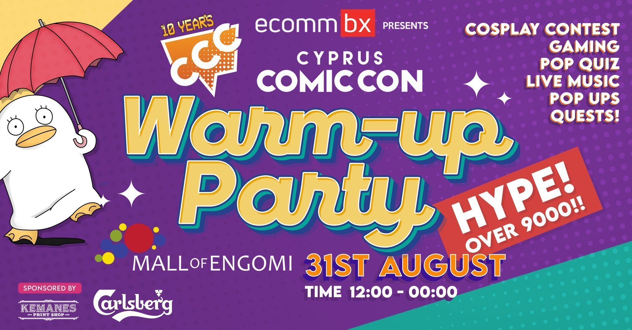 warm up party ccc
