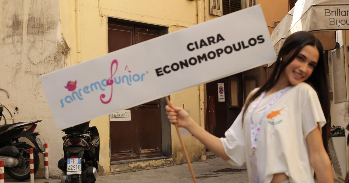 &Eta; Ciarae &lambda;ά&mu;&pi;&epsilon;&iota; &sigma;&tau;&omicron; Sanremo Junior 2026 &kappa;&alpha;&iota; &phi;έ&rho;&nu;&epsilon;&iota; &tau;&eta;&nu; &Kappa;ύ&pi;&rho;&omicron; &sigma;&tau;&omicron; &delta;&iota;&epsilon;&theta;&nu;έ&sigmaf; &pi;&rho;&omicron;&sigma;&kappa;ή&nu;&iota;&omicron;