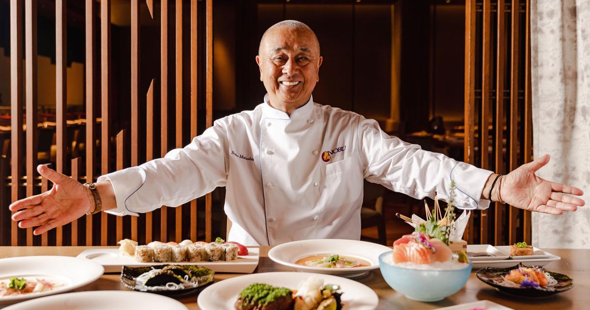 &Omicron; Nobu Matsuhisa &epsilon;&pi;&iota;&sigma;&tau;&rho;έ&phi;&epsilon;&iota; &sigma;&tau;&eta; &Lambda;&epsilon;&mu;&epsilon;&sigma;ό &gamma;&iota;&alpha; &delta;ύ&omicron; &beta;&rho;&alpha;&delta;&iota;έ&sigmaf; &upsilon;&psi;&eta;&lambda;ή&sigmaf; &gamma;&alpha;&sigma;&tau;&rho;&omicron;&nu;&omicron;&mu;ί&alpha;&sigmaf;