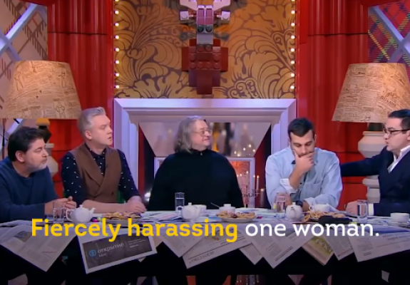 Αστέρες της τηλεόρασης στη Ρωσία ονομάζουν τη σεξουαλική παρενόχληση «υπέροχη»