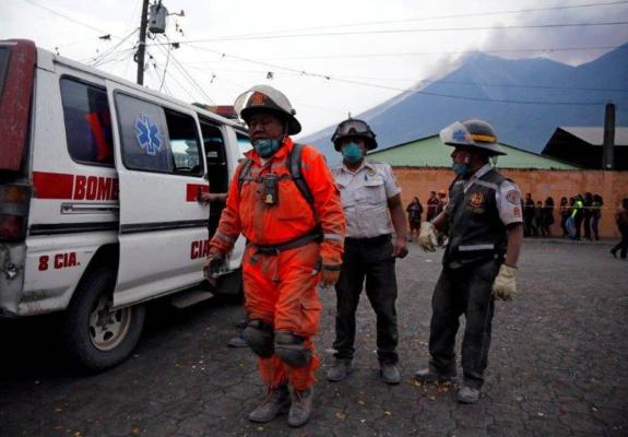 Έκρηξη του Fuego στη Γουατεμάλα