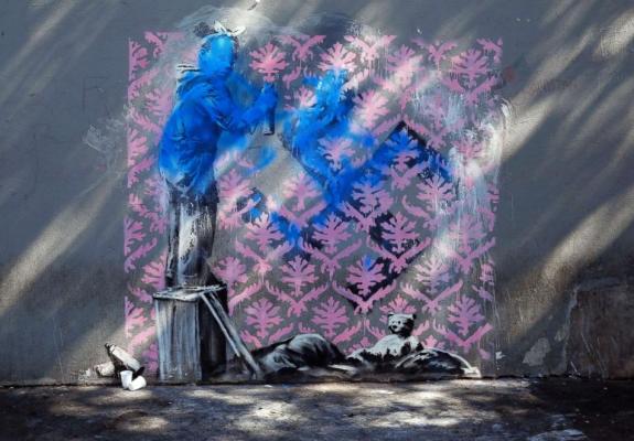 Ο Banksy επισκέφθηκε ξανά το Παρίσι