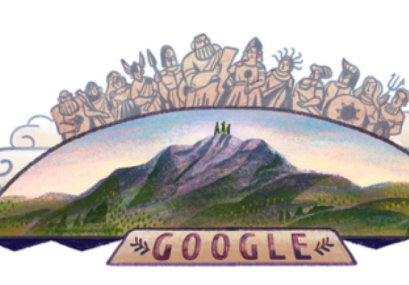 Στο Google Doodle, ο Όλυμπος σήμερα