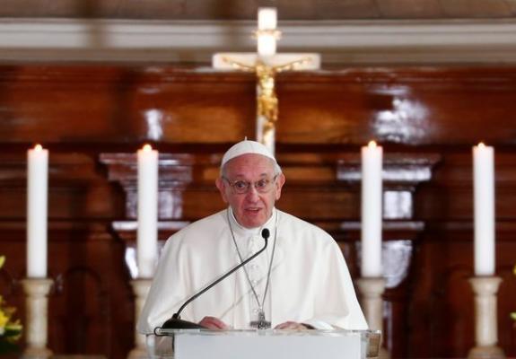 Ο Πάπας δηλώνει πως είναι η οργή κατά της εκκλησίας είναι δικαιολογημένη