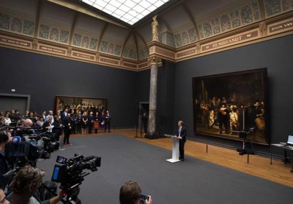 Διάσημος πίνακας σε μουσείο του Άμστερνταμ συντηρείται με τη συμμετοχή του κοινού