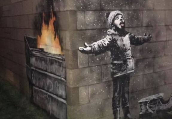 Αυτό είναι το καινούριο έργο του «Banksy»
