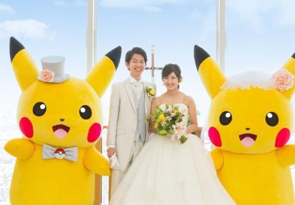 Υπό το στοργικό βλέμμα του Πίκατσου οι new age γάμοι στην Ιαπωνία