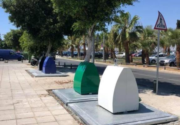 Λάρνακα: Άρχισε η τοποθέτηση βυθιζόμενων κάδων στο Μακένζι