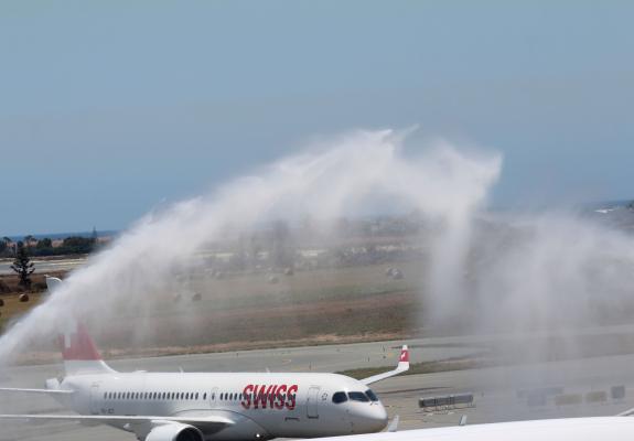 H SWISS συνδέει τη Λάρνακα µε τη Γενεύη