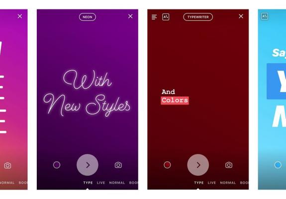 Instagram Stories: με το 'Type' μοιράζεστε τώρα και τις σκέψεις σας