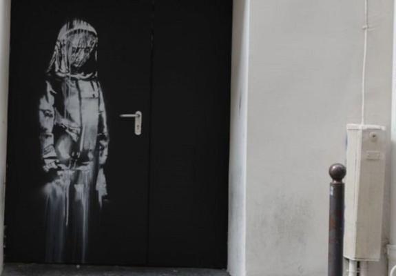 Κλάπηκε έργο του Banksy με θέμα το Μπατακλάν