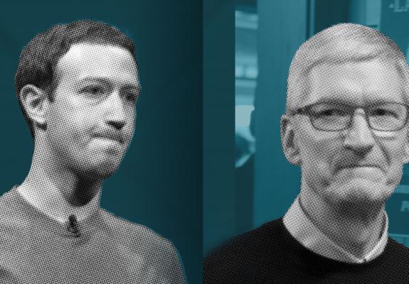 Mark Zuckerberg εναντίον Tim Cook