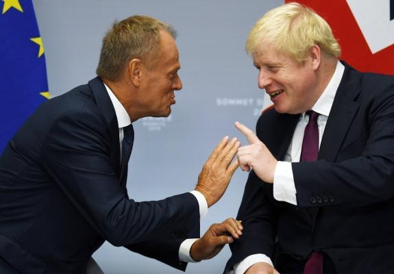 Ο Boris Johnson δεν έπεισε τον Donald Tusk για το Brexit