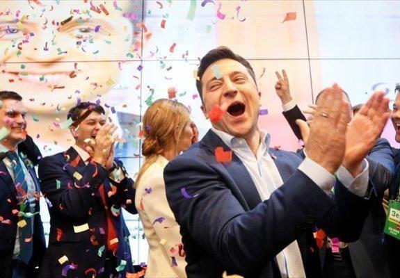 Ο νέος πρόεδρος της Ουκρανίας υπήρξε... κωμικός