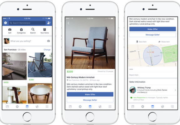 Αγοραπωλησίες αντικειμένων, τώρα μέσω Facebook
