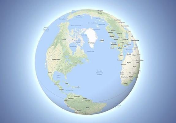 Google Maps: Χτύπημα στους οπαδούς της "επίπεδης Γης" το νέο mode