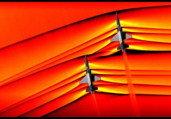 NASA:  Mαχητικά αεροσκάφη T-38 «σπάνε» το φράγμα του ήχου