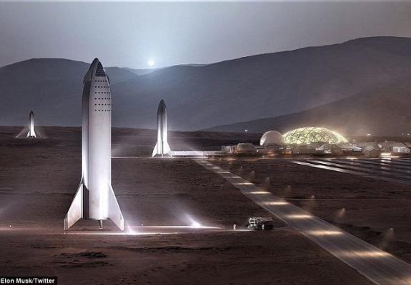 Πως οραματίζεται ο Elon Musk την διαστημική βάση του