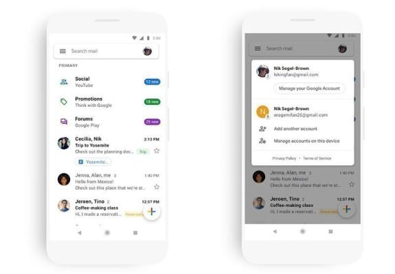 Gmail: Η νέα ολόλευκη εμφάνιση του για Android και iOS