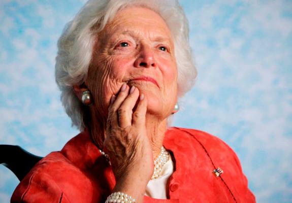 Πέθανε η «γιαγιά του έθνους» Barbara Bush