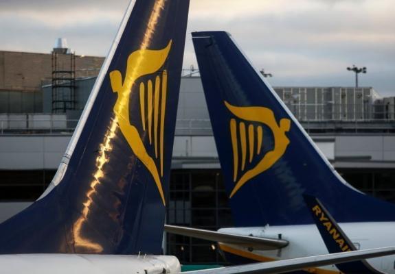 Ακυρώνονται 190 πτήσεις της Ryanair λόγω απεργίας