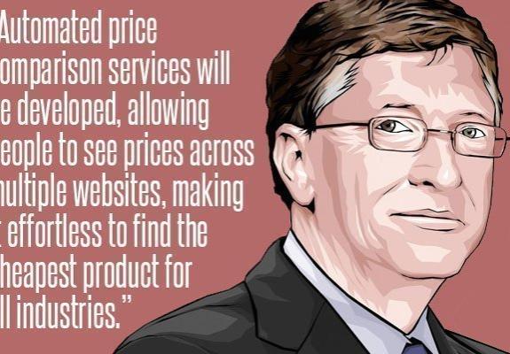 Τάδε έφη Bill Gates το 1999