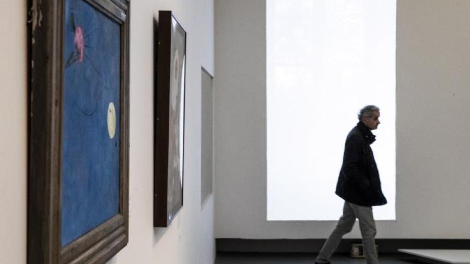 Δύο πίνακες του Μιρό βράχηκαν εξαιτίας πλημμύρας στη Βενετία