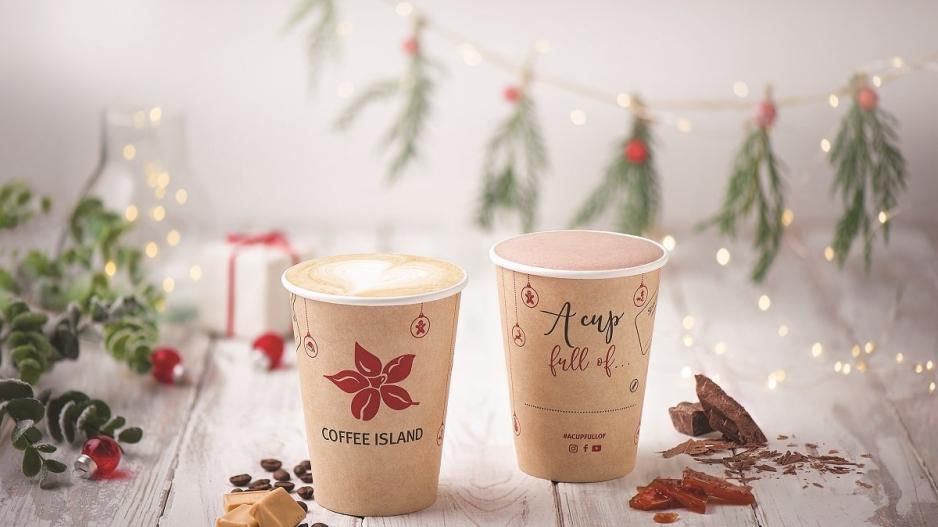 Με GIFS για το instagram και με το δικό τους hashtag, τα δύο χριστουγεννιάτικα ροφήματα της Coffee Island