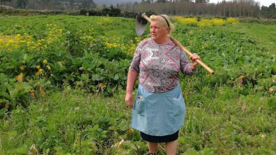 Αγρότισσα από την Ισπανία είναι ο Τραμπ σε γυναίκα