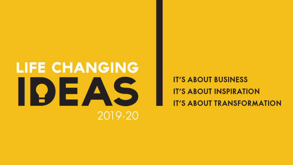 Είστε έτοιμοι για Life Changing Ideas;