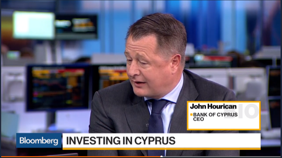 O John Hurican μιλά στο Bloomberg για τις επενδυτικές ευκαιρίες στην Κύπρο