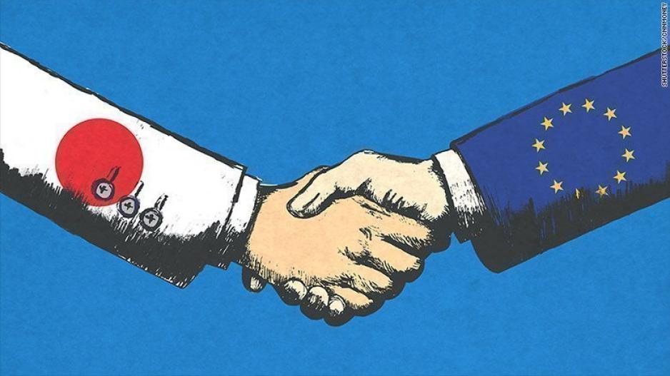 Σε ισχύ η εμπορική συμφωνία ΕΕ-Ιαπωνίας