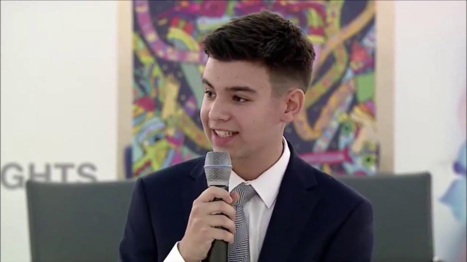 Ο 17χρονος Έλληνας υποψήφιος για το Νόμπελ Παιδιών