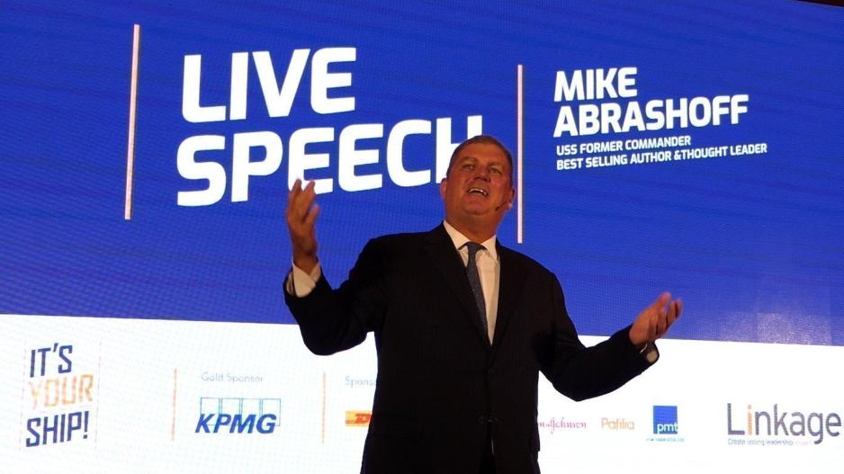Η Linkage Cyprus παρουσίασε τον Mike Abrashoff