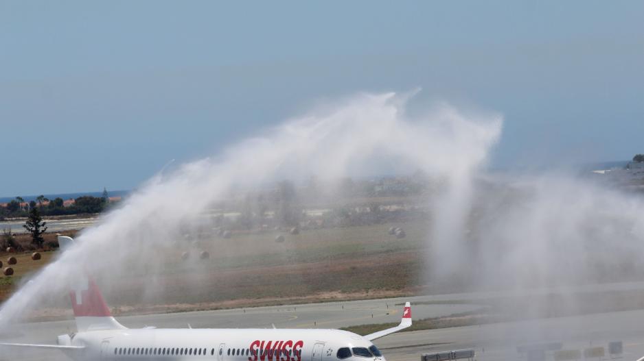 H SWISS συνδέει τη Λάρνακα µε τη Γενεύη