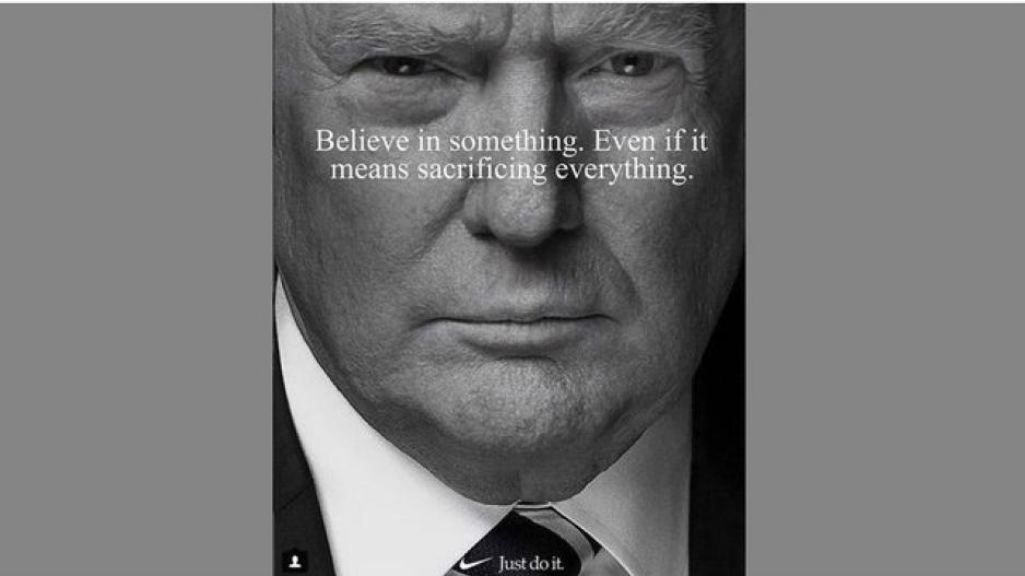 Η διαφήμιση της Nike και η ειρωνική απάντηση της οικογένειας Trump