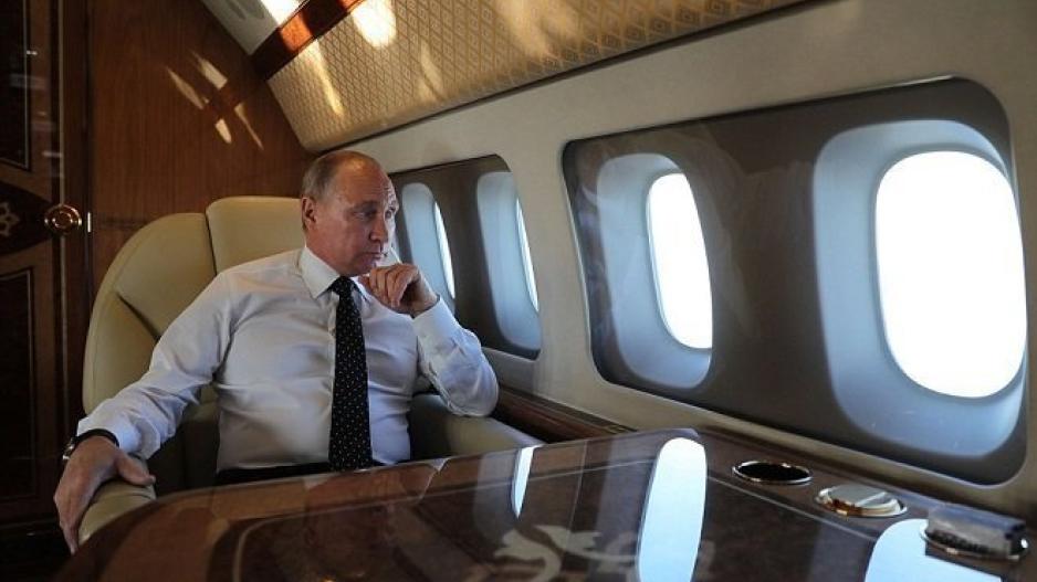 Το αεροσκάφος του Πούτιν διαθέτει επίχρυση τουαλέτα και γυμναστήριο