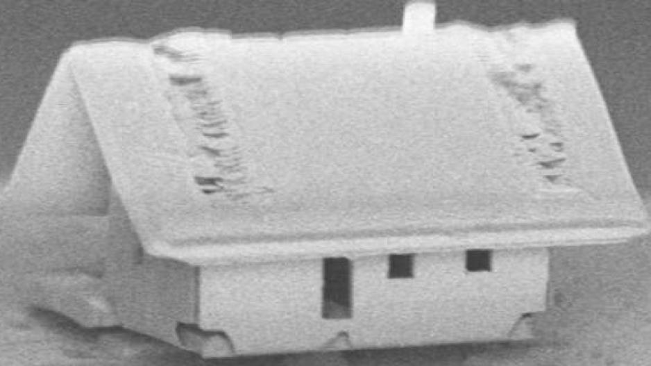 Νανορομπότ έφτιαξε νανόσπιτο -Το μικρότερο σπίτι στον κόσμο
