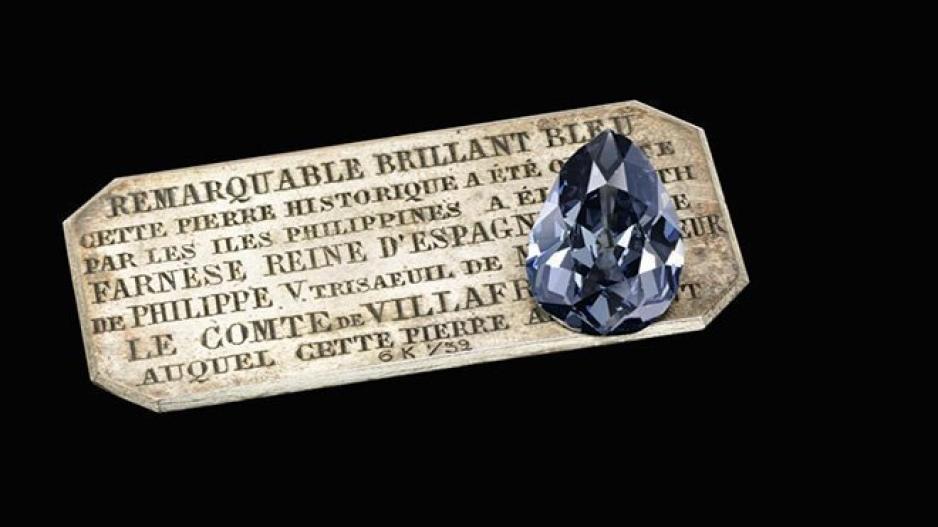 Σε δημοπρασία το ιστορικό μπλε διαμάντι