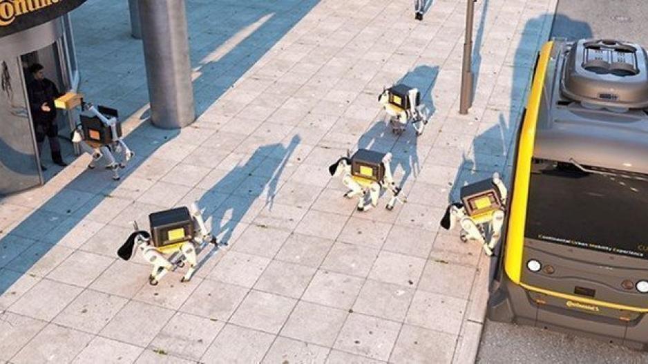 Σκυλάκια ρομπότ θα φέρνουν το φαγητό στην πόρτα σου