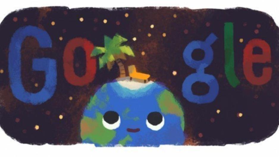 Καλό καλοκαίρι μας εύχεται το σημερινό Doodle της Google