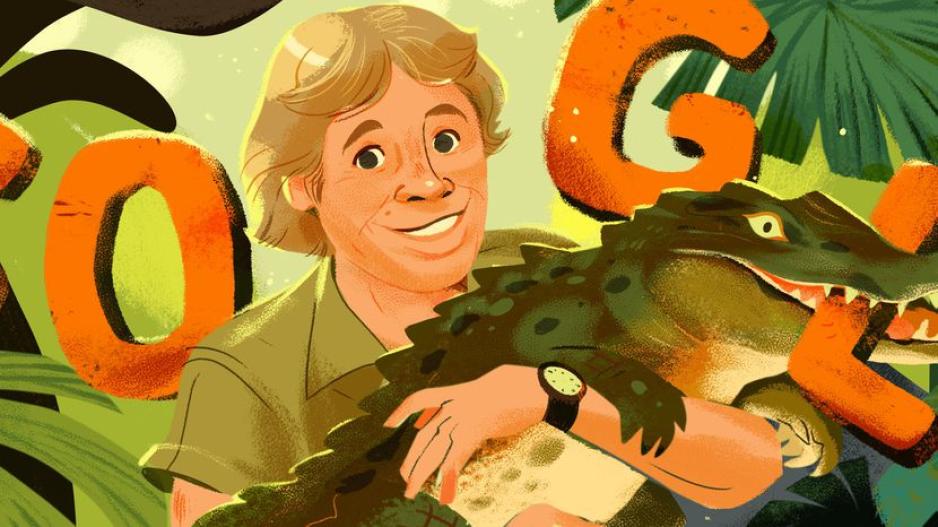 Ο... Κροκοδειλάκιας στο σημερινό Google Doodle