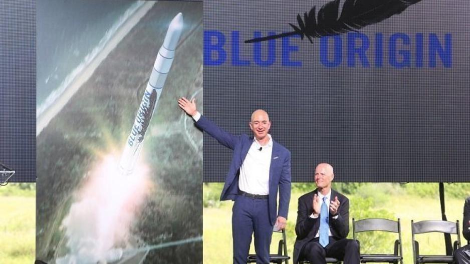 Ο Bezos και η Blue Origin στέλνουν κόσμο στο διάστημα το 2019