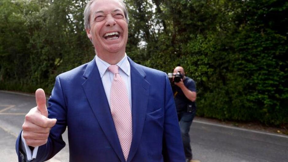 Βρετανία: Πρώτο το κόμμα του Brexit στις Ευρωεκλογές