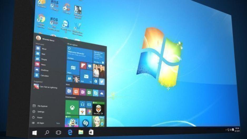 Αυλαία για την επίσημη υποστήριξη του Windows 7