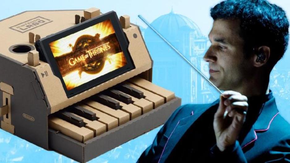Ο συνθέτης του «Game of Thrones» παίζει σε Nintendo Labo
