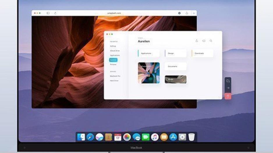 Βezel-less οθόνη αφής για το MacBook