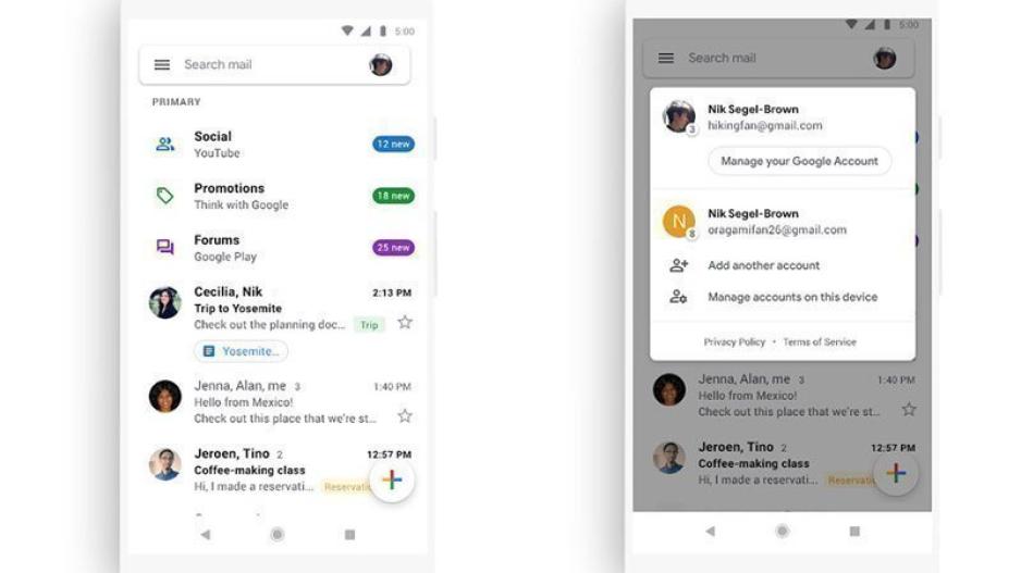 Gmail: Η νέα ολόλευκη εμφάνιση του για Android και iOS