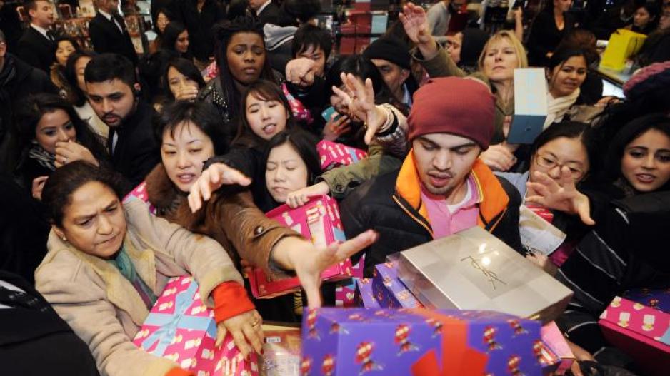 Άνοιξε το Christmas Shop στο Selfridges ενώ ο υδράργυρος κτύπησε κόκκινο στο Λονδίνο